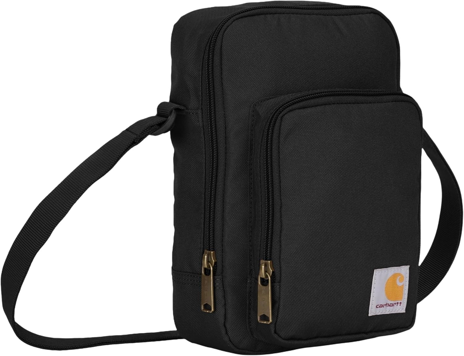 image:imageCarhartt Crossbody Zip Bag Durable Adjustable Crossbody Bag with Zipper Closure for Men and WomenBlack
