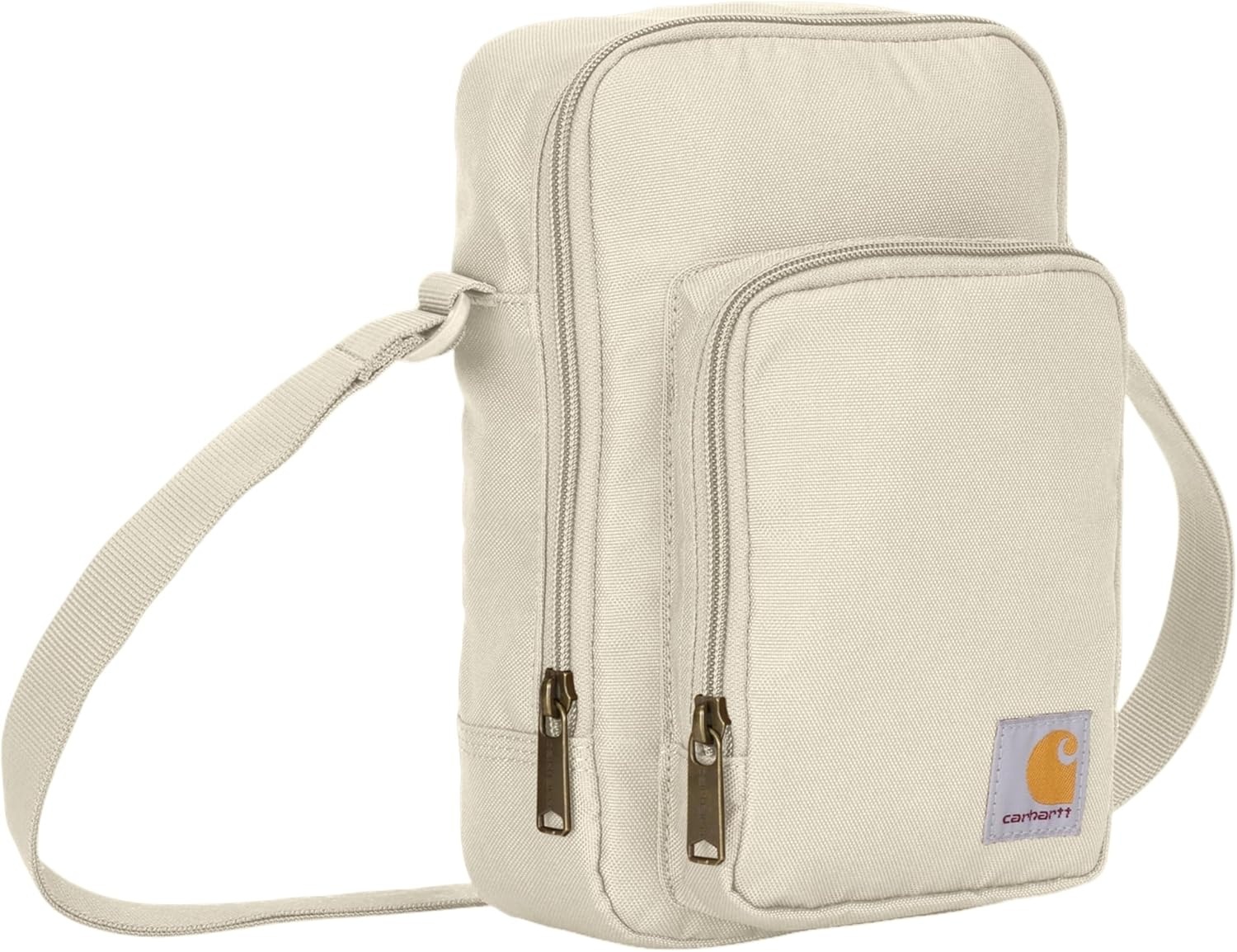 image:imageCarhartt Crossbody Zip Bag Durable Adjustable Crossbody Bag with Zipper Closure for Men and WomenChalk
