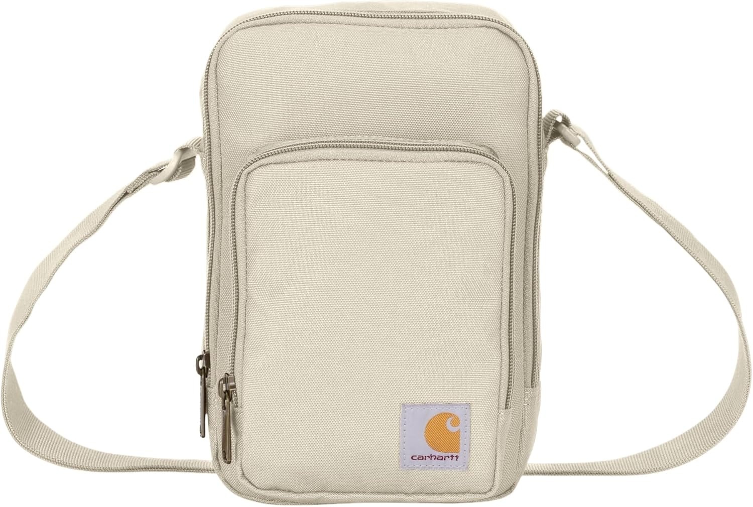 image:imageCarhartt Crossbody Zip Bag Durable Adjustable Crossbody Bag with Zipper Closure for Men and WomenChalk