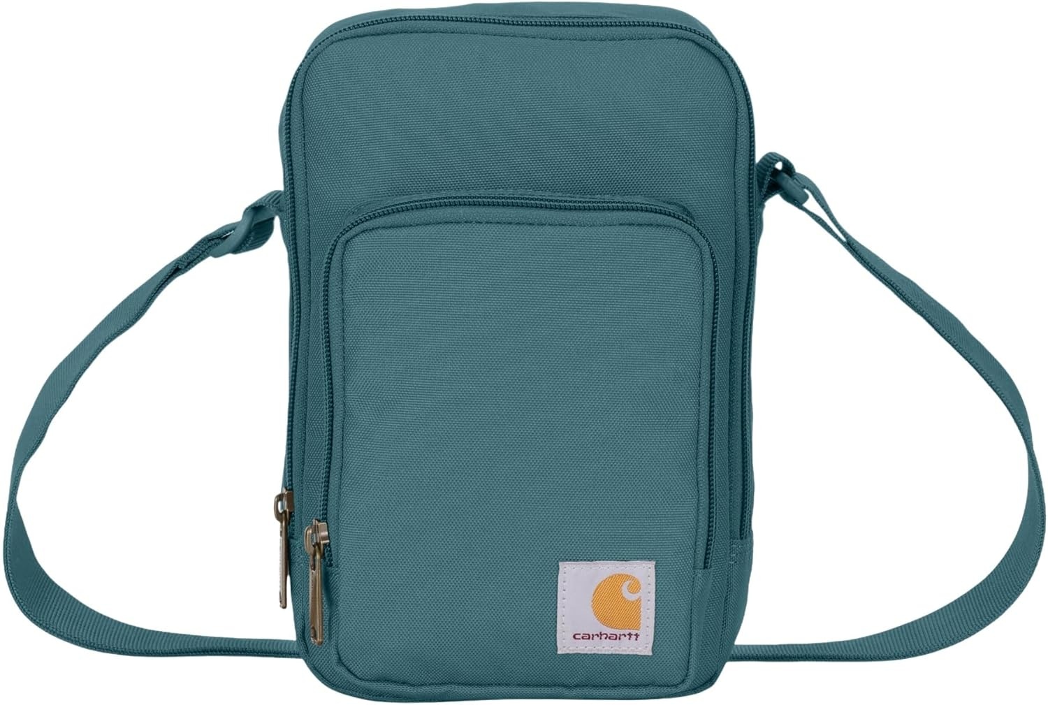 image:imageCarhartt Crossbody Zip Bag Durable Adjustable Crossbody Bag with Zipper Closure for Men and WomenHarbor Teal