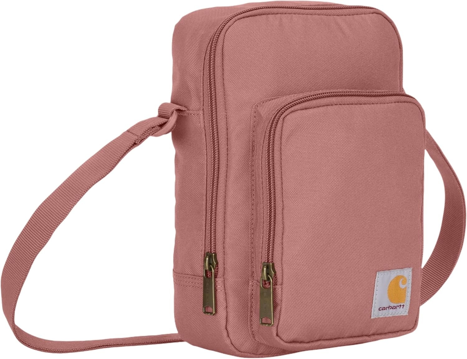 image:imageCarhartt Crossbody Zip Bag Durable Adjustable Crossbody Bag with Zipper Closure for Men and WomenRose Tint