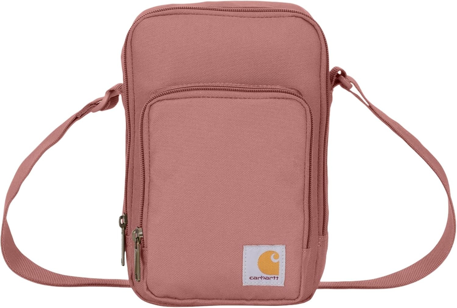 image:imageCarhartt Crossbody Zip Bag Durable Adjustable Crossbody Bag with Zipper Closure for Men and WomenRose Tint