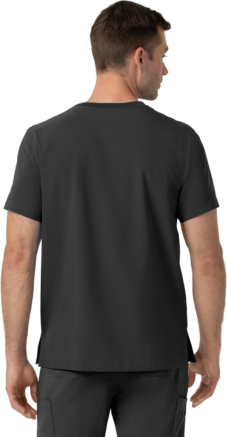 image:imageCarhartt Force CrossFlex Mens Crew Neck Scrub TopBlack