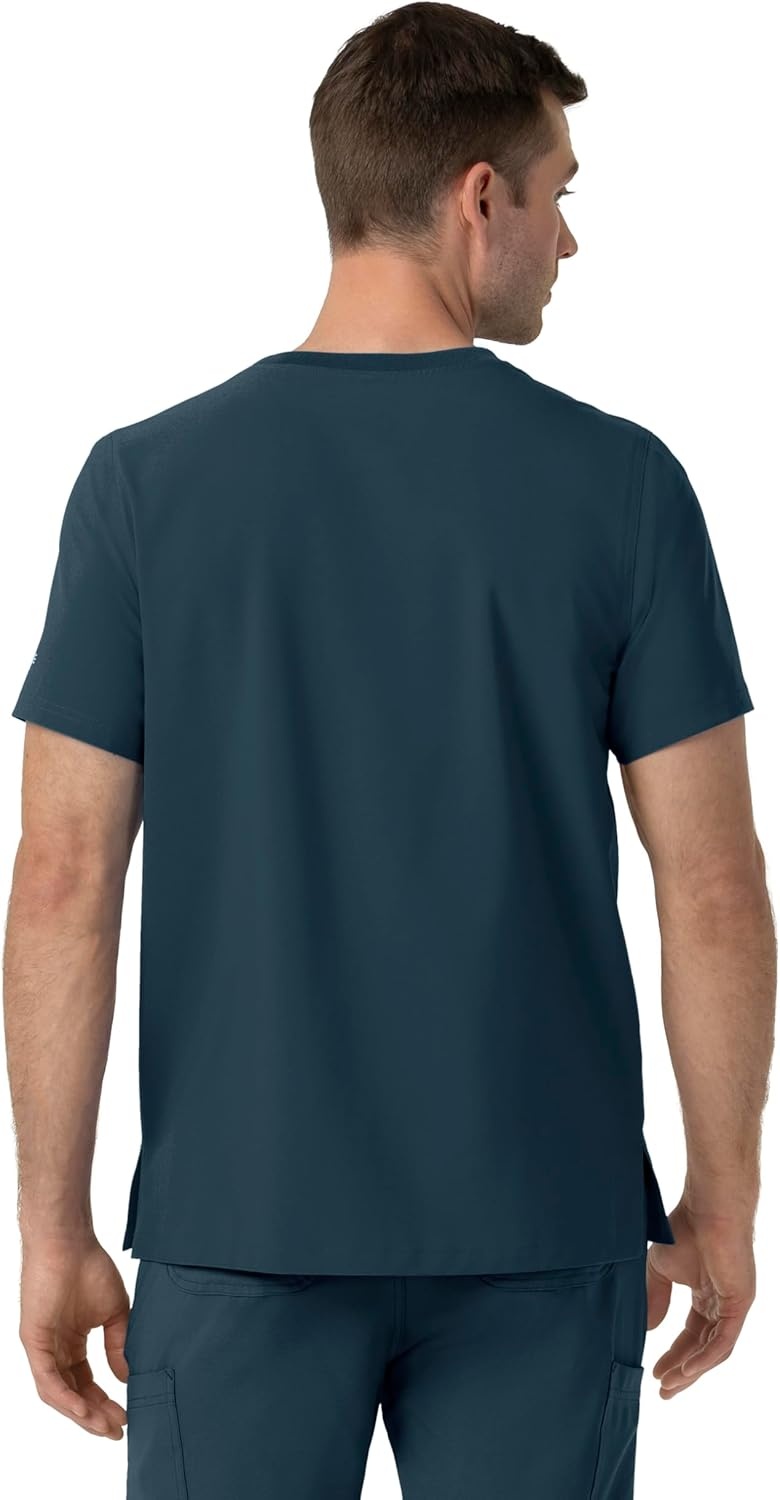 image:imageCarhartt Force CrossFlex Mens Crew Neck Scrub TopNavy