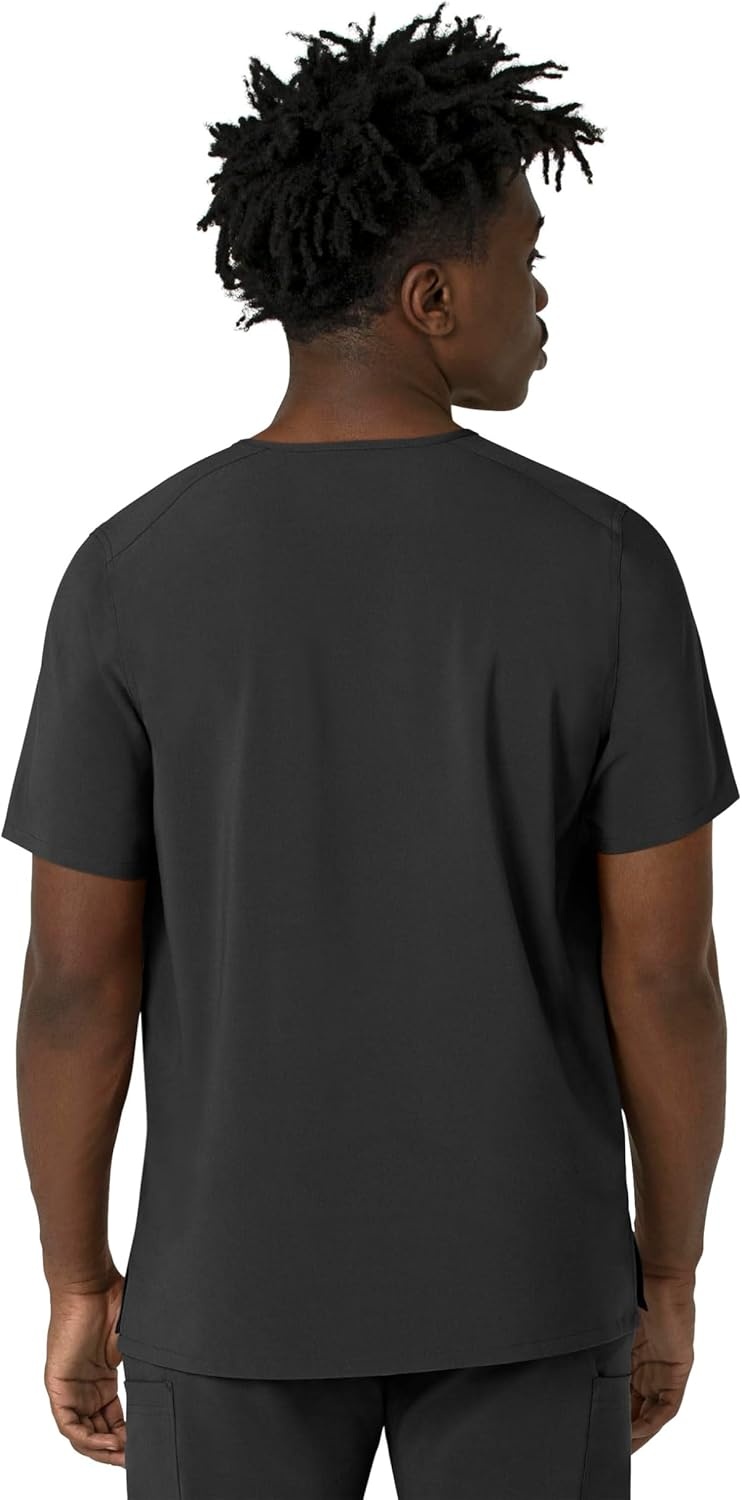 image:imageCarhartt Force CrossFlex Mens VNeck Scrub TopBlack