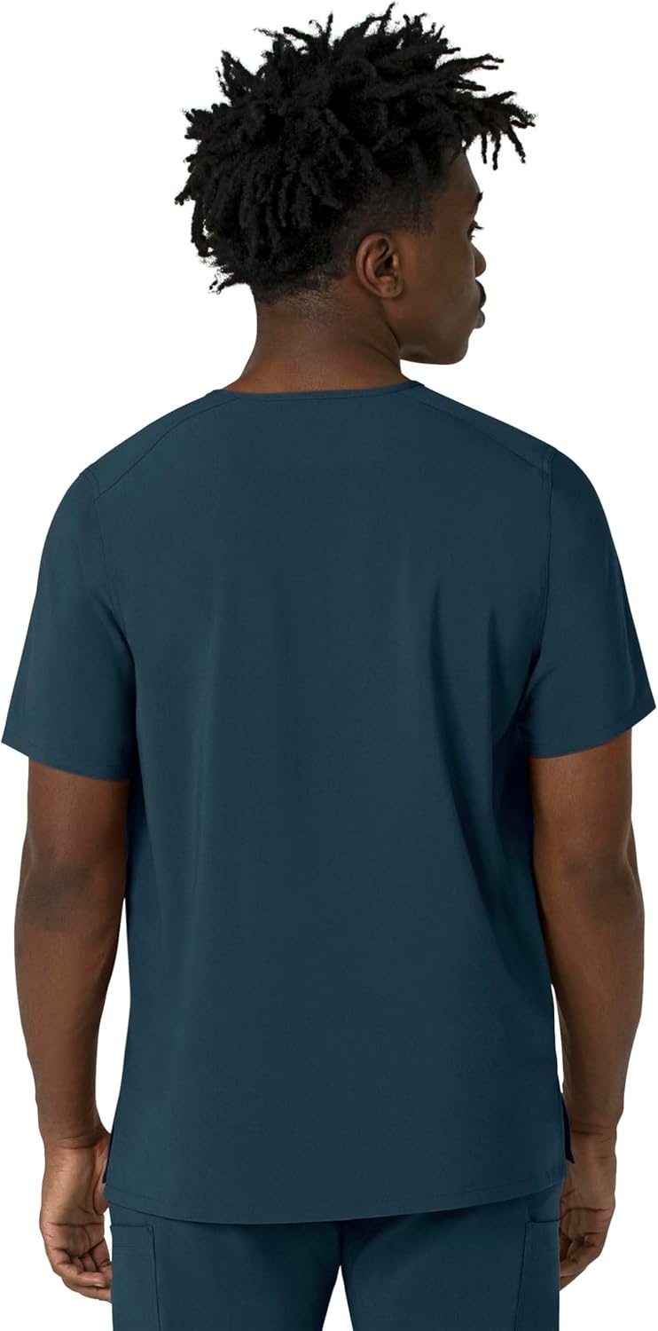 image:imageCarhartt Force CrossFlex Mens VNeck Scrub TopNavy