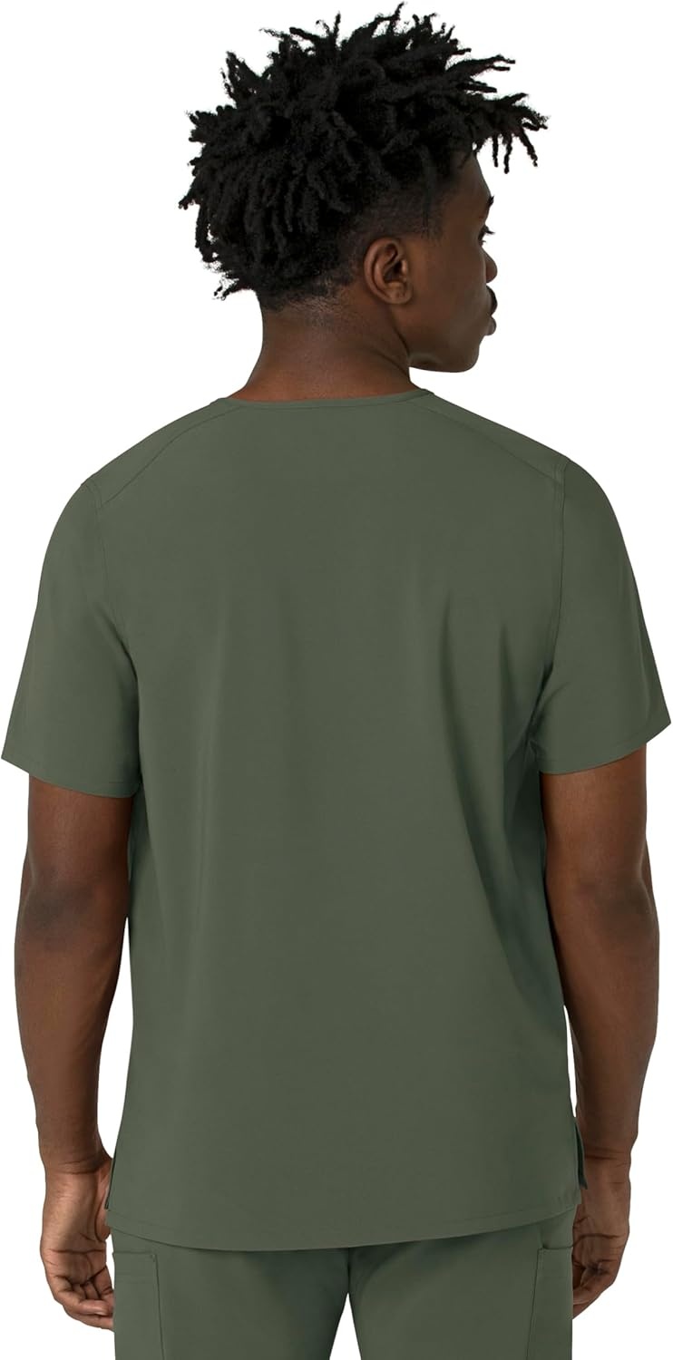 image:imageCarhartt Force CrossFlex Mens VNeck Scrub TopOlive