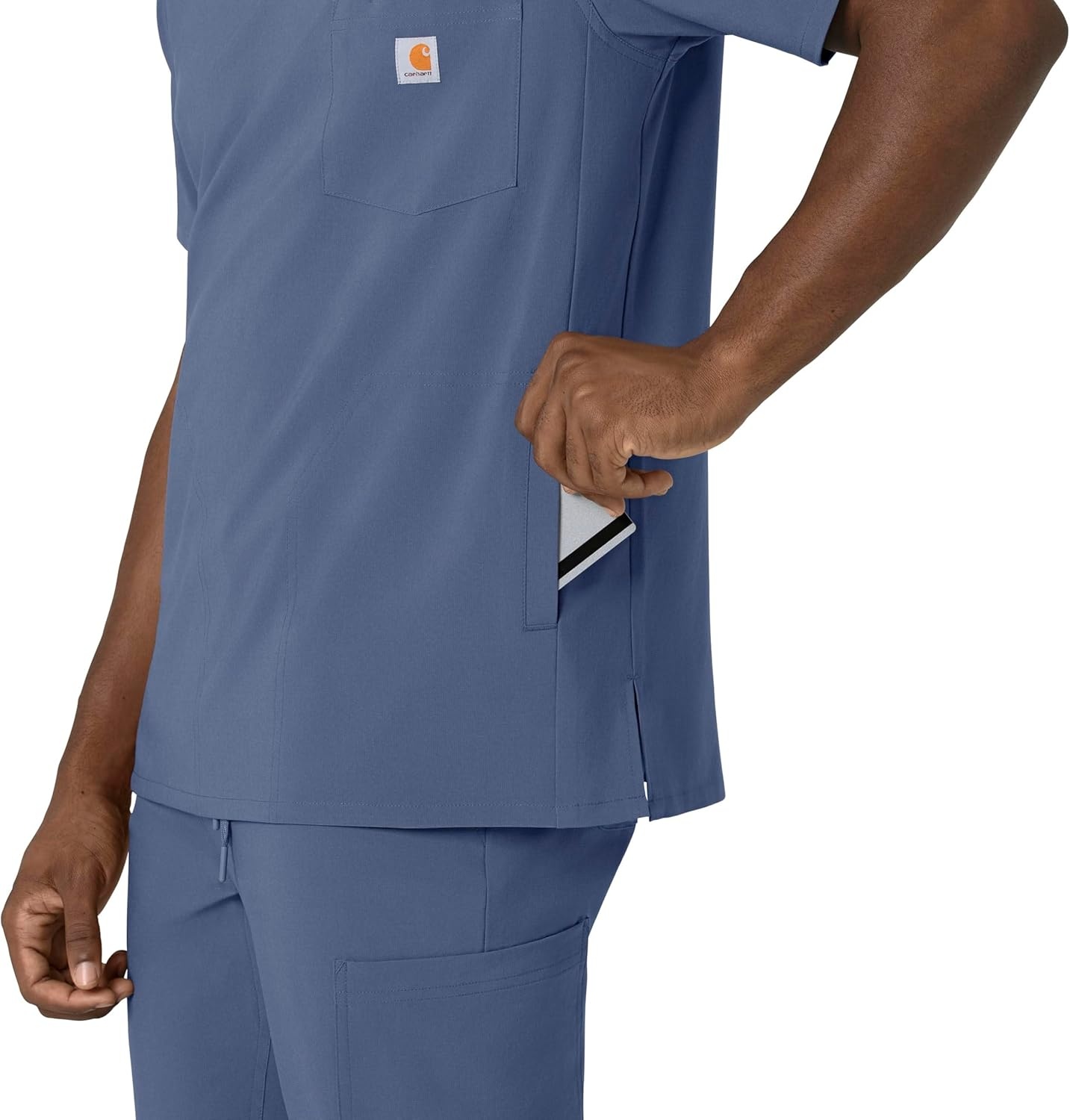 image:imageCarhartt Force CrossFlex Mens VNeck Scrub TopRiverside