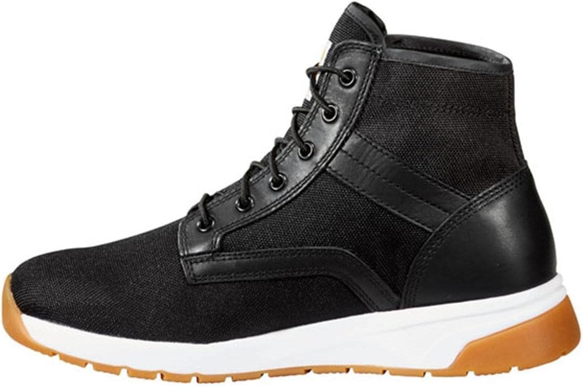 image:imageCarhartt Force Nano Toe Lightweight Mens Sneakers Boots WaterResistant Leather Durable Midsole SlipResistant OutsoleBlack Textile
