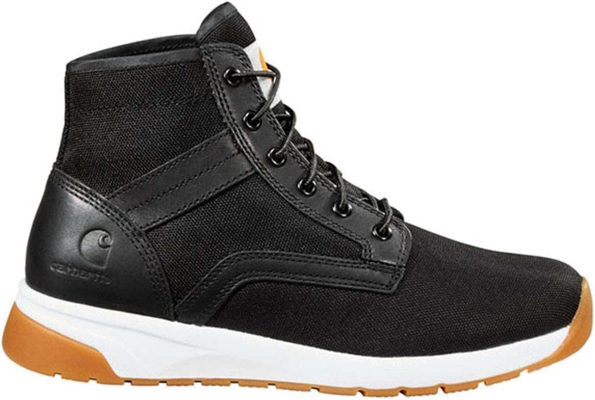 image:imageCarhartt Force Nano Toe Lightweight Mens Sneakers Boots WaterResistant Leather Durable Midsole SlipResistant OutsoleBlack Textile