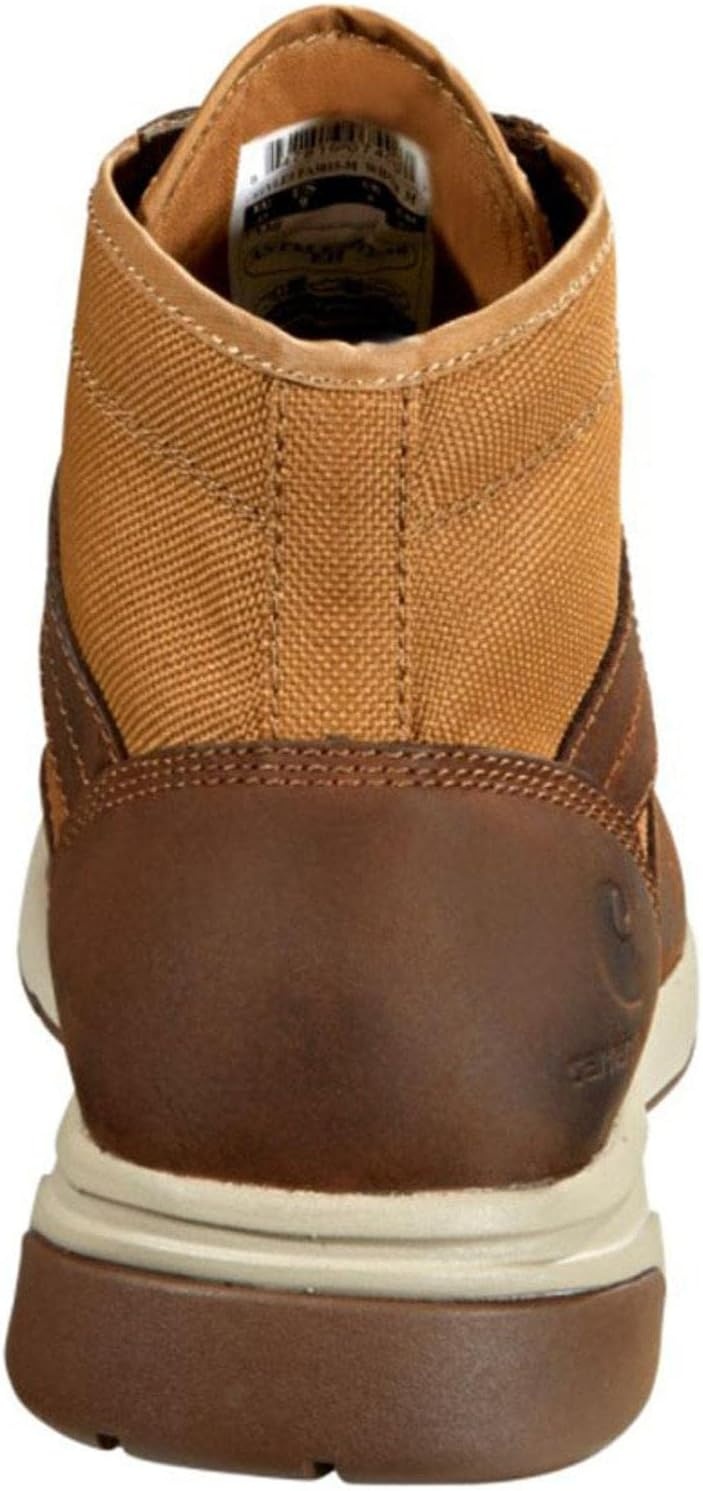 image:imageCarhartt Force Nano Toe Lightweight Mens Sneakers Boots WaterResistant Leather Durable Midsole SlipResistant OutsoleBrown Leather Tan Duck