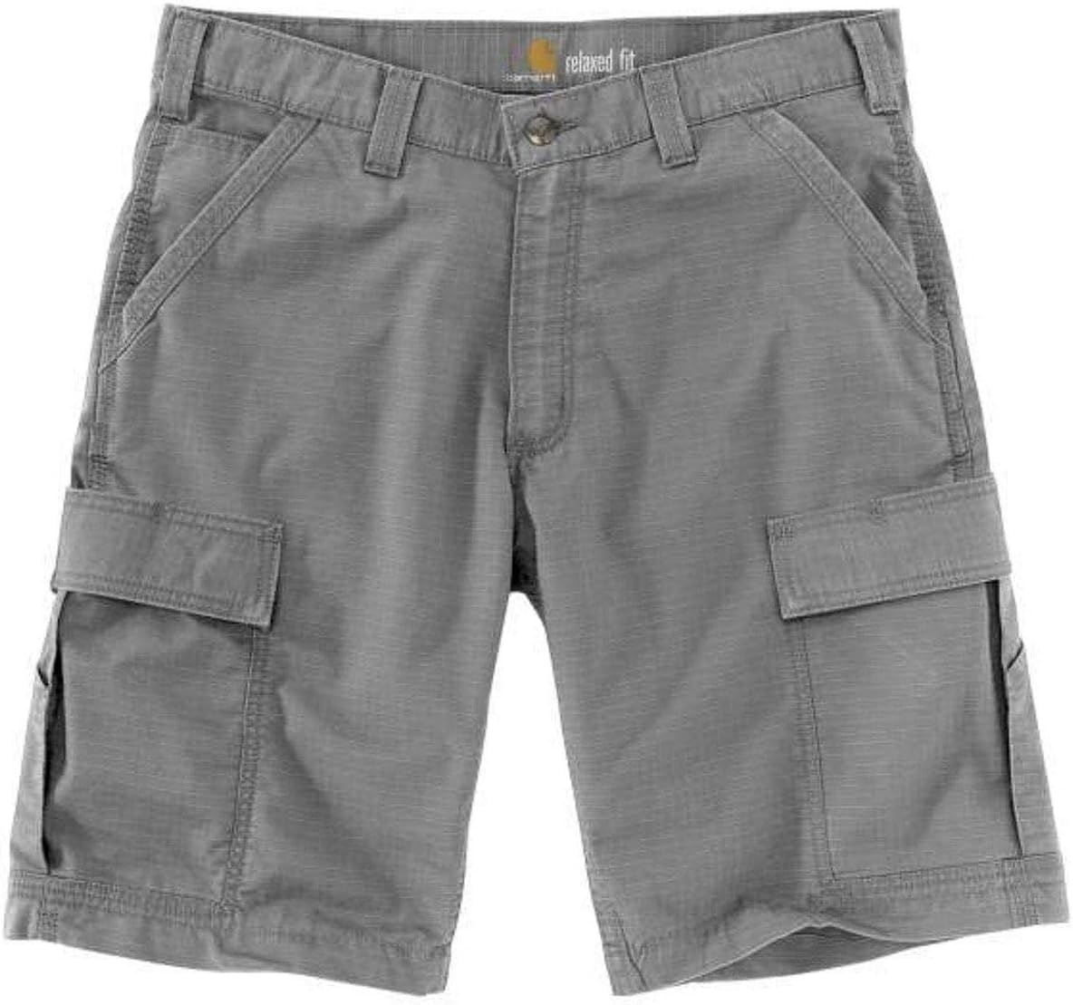 image:imageCarhartt Mens 103543 Force Relaxed Fit Ripstop Cargo Work ShortAsphalt