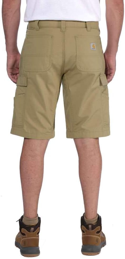 image:imageCarhartt Mens 103543 Force Relaxed Fit Ripstop Cargo Work ShortDark Khaki