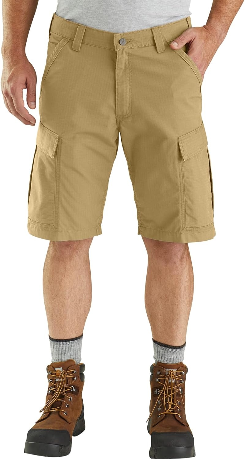 image:imageCarhartt Mens 103543 Force Relaxed Fit Ripstop Cargo Work ShortGolden Sand