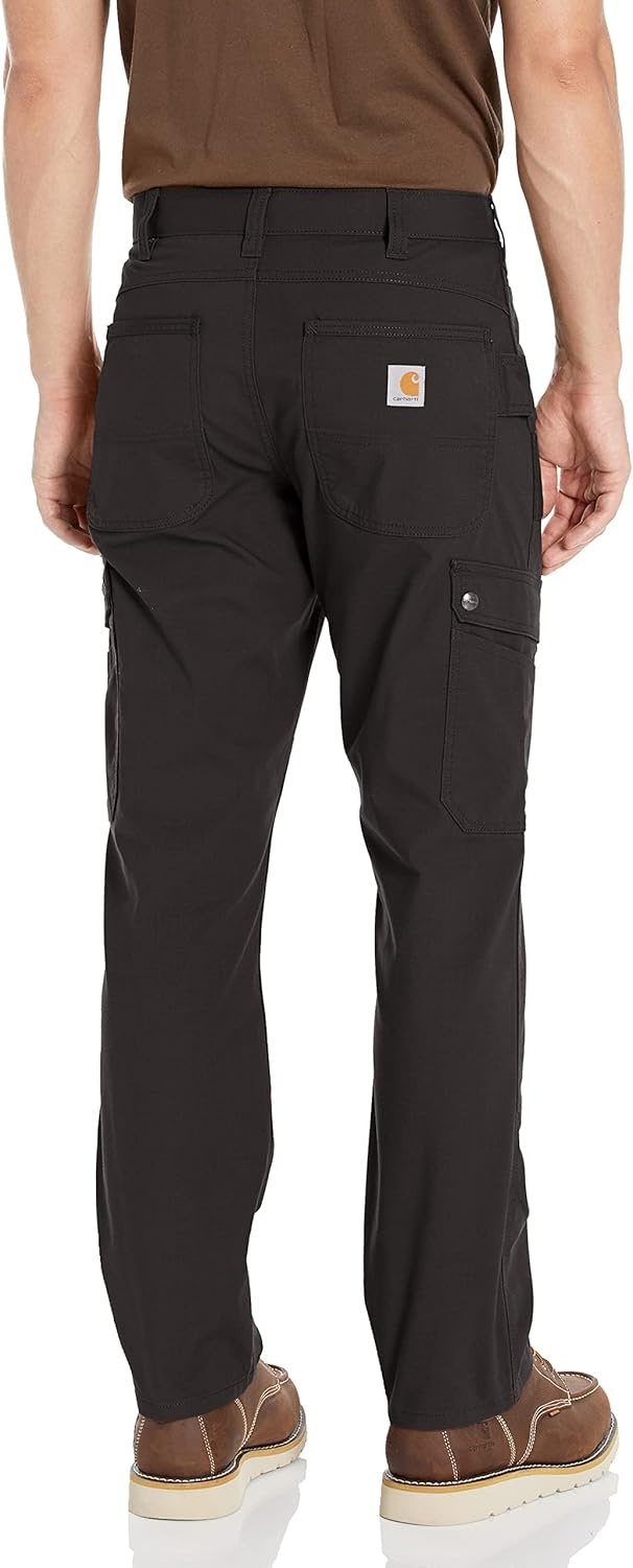 image:imageCarhartt Mens 105461 Rugged Flex Relaxed Fit Ripstop Cargo Work PantBlack