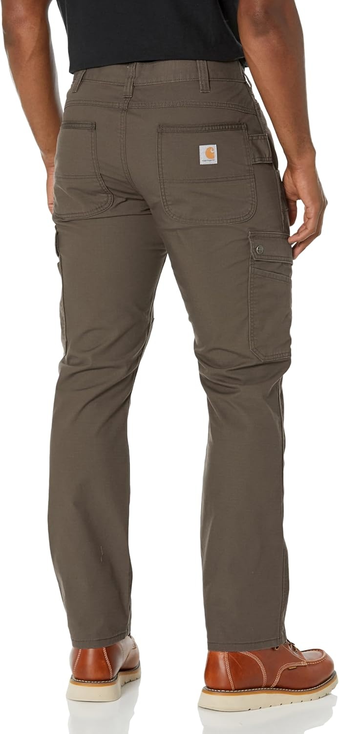 image:imageCarhartt Mens 105461 Rugged Flex Relaxed Fit Ripstop Cargo Work PantDark Coffee