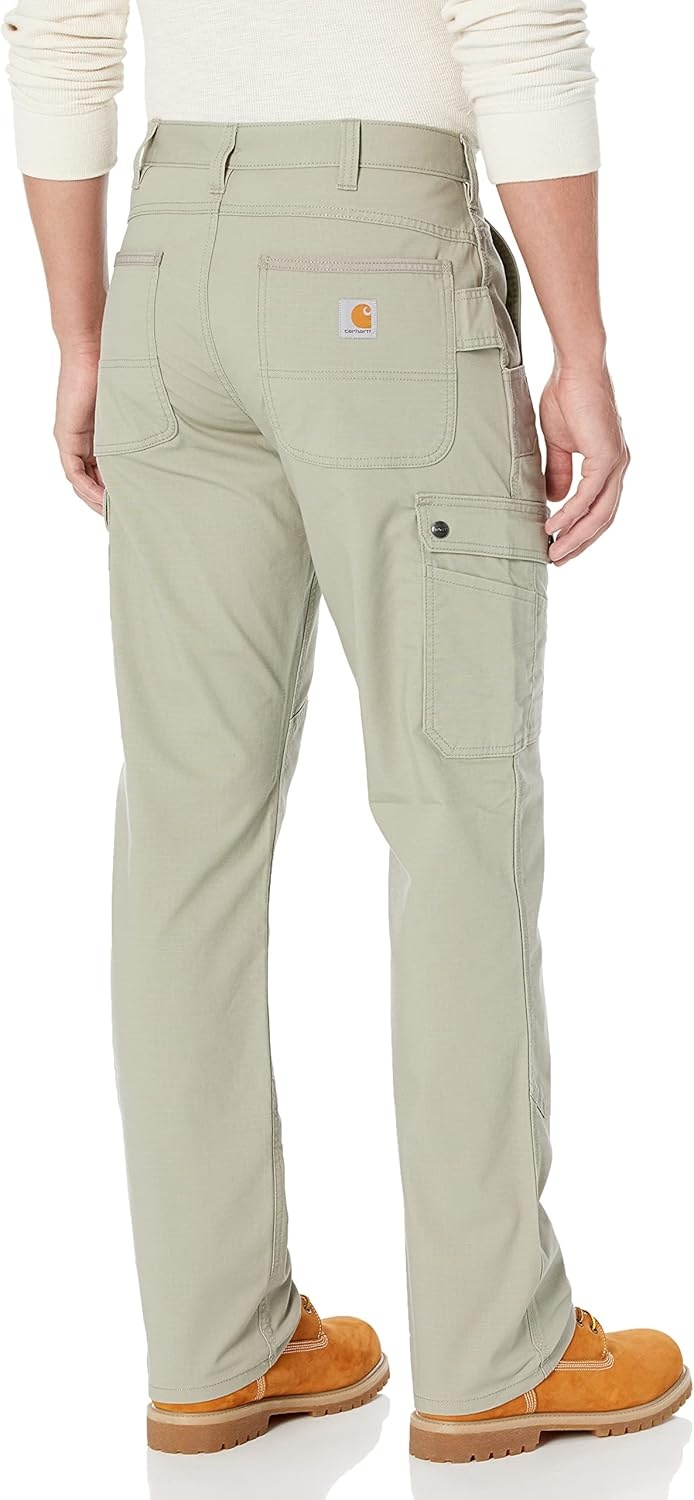 image:imageCarhartt Mens 105461 Rugged Flex Relaxed Fit Ripstop Cargo Work PantGreige