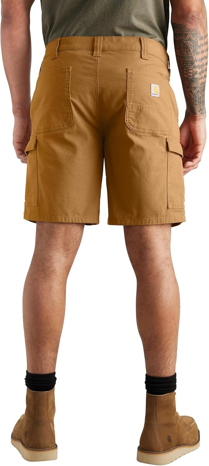 image:imageCarhartt Mens 106984 Rugged Flex Relaxed Fit 9 Canvas CargoCarhartt Brown