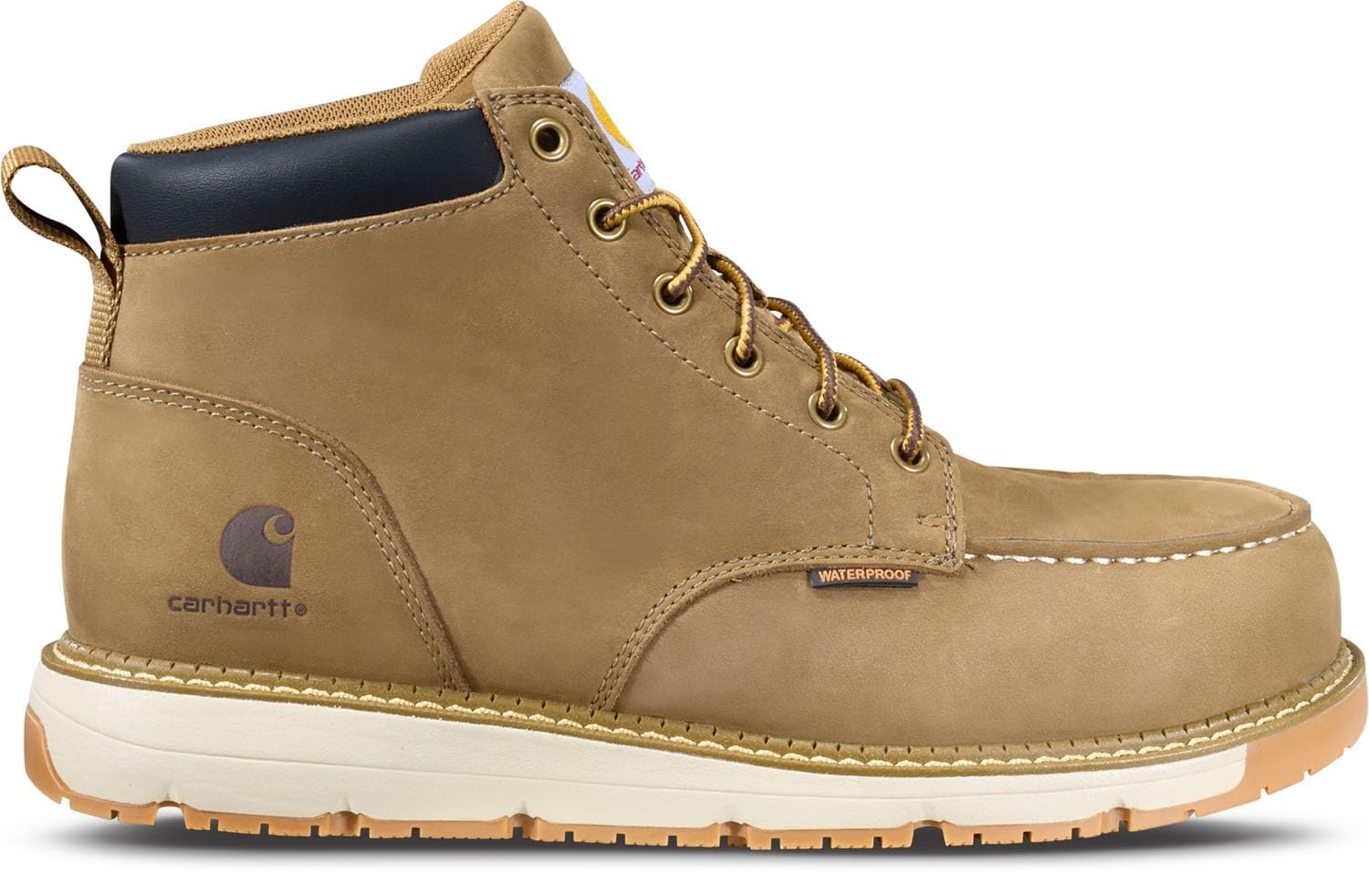 image:imageCarhartt Mens 5 Trademill Nano Toe Waterproof SRO BootCoyote