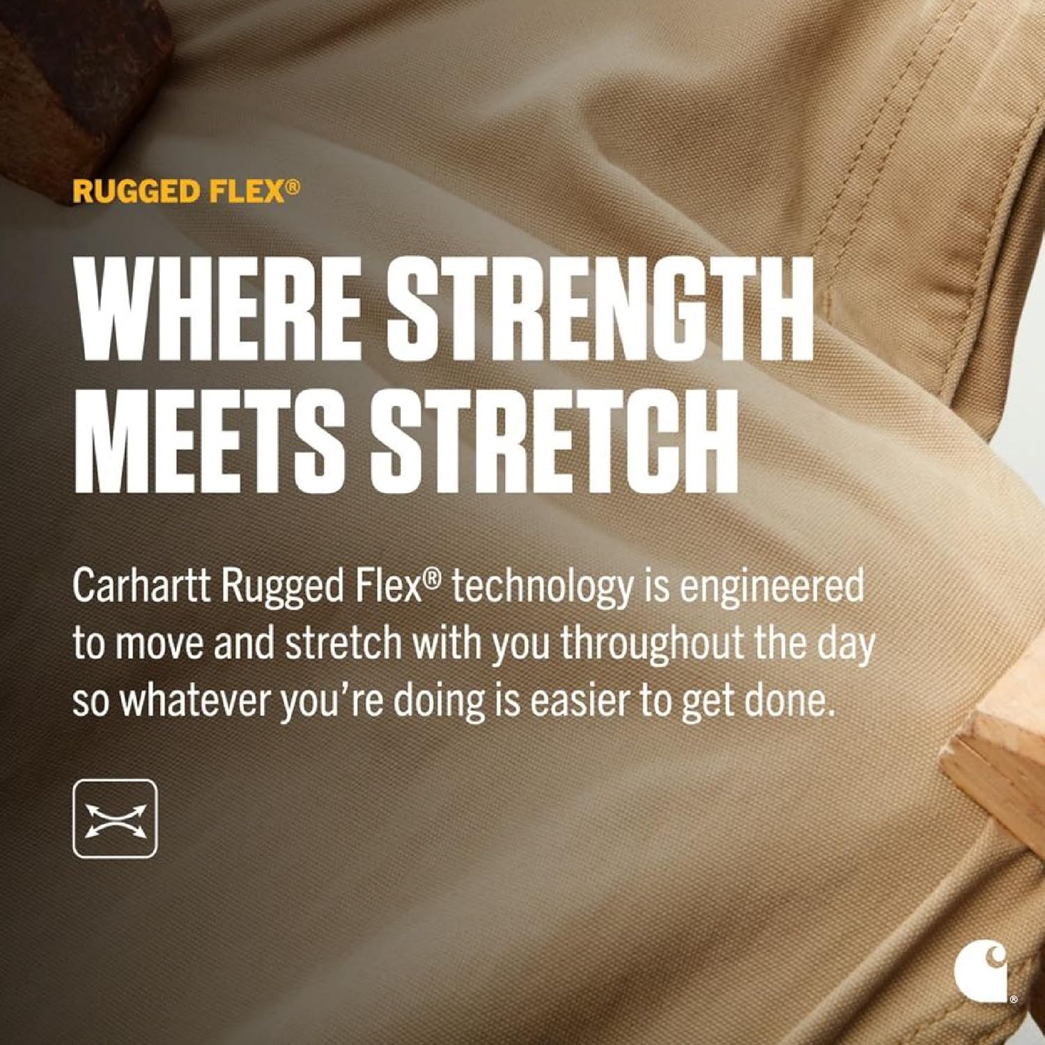 image:imageCarhartt Mens A0005520 Rugged Flex Elastic TwoTone SuspendersElastic Black