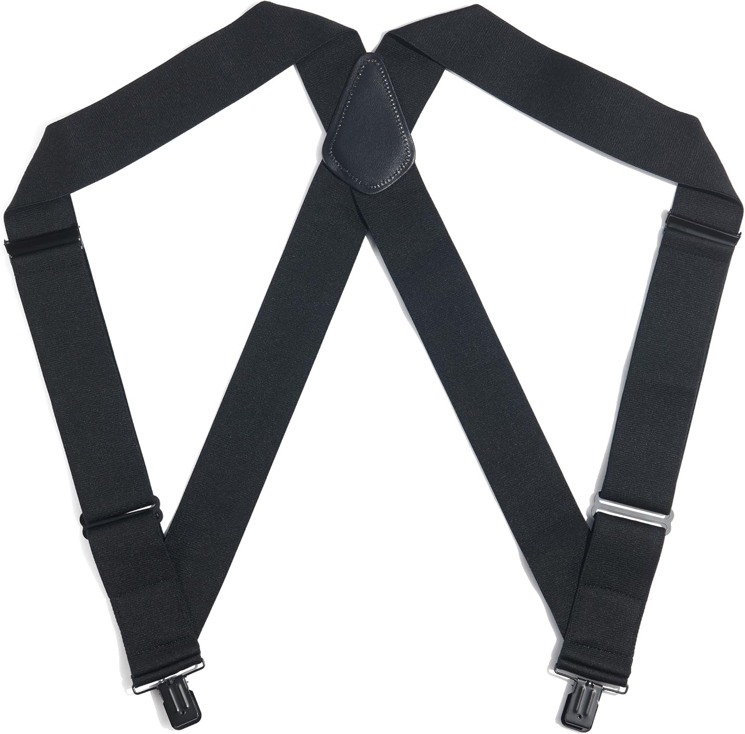 image:imageCarhartt Mens A0005520 Rugged Flex Elastic TwoTone SuspendersElastic Full Swing Side Clip Black