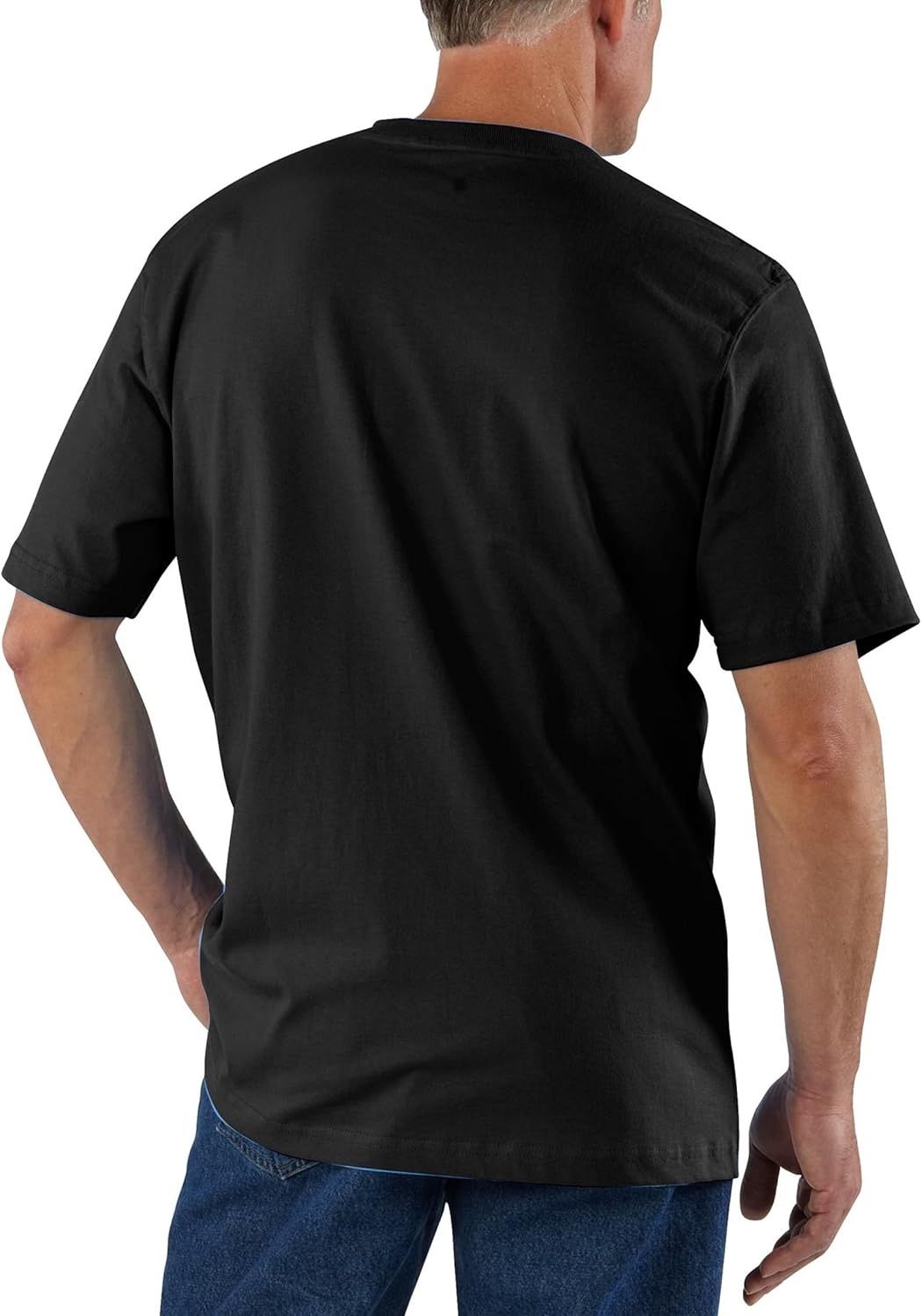 image:imageCarhartt Mens BigTall Force Cotton Delmont Short Sleeve T Shirt Relaxed FitBlack