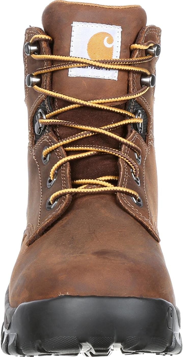 image:imageCarhartt Mens CMF6366 6 Inch Composite Toe BootBrown Oil Tanned Leather