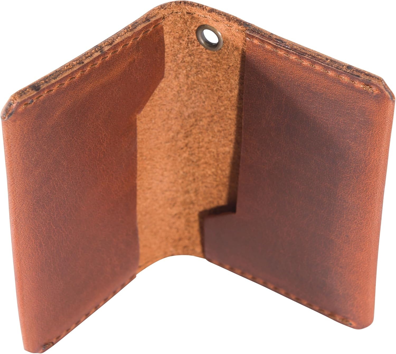 image:imageCarhartt Mens Craftsman Leather Wallets Available in Multiple Styles and Colors Brown Front PocketBrown Front Pocket Bifold