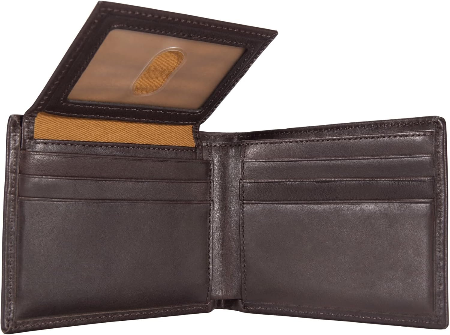 image:imageCarhartt Mens Durable Leather Wallets Available in Multiple StylesBifold