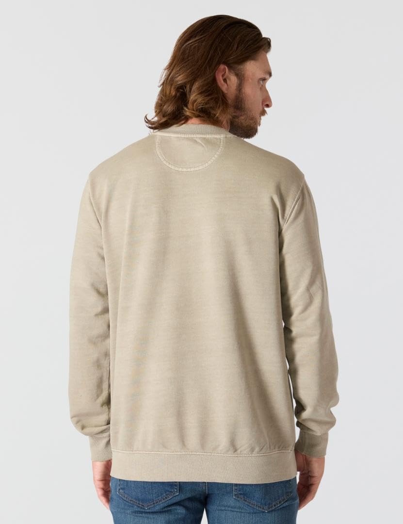 image:imageCarhartt Mens Durham Garment Dyed Crewneck SweatshirtGreige
