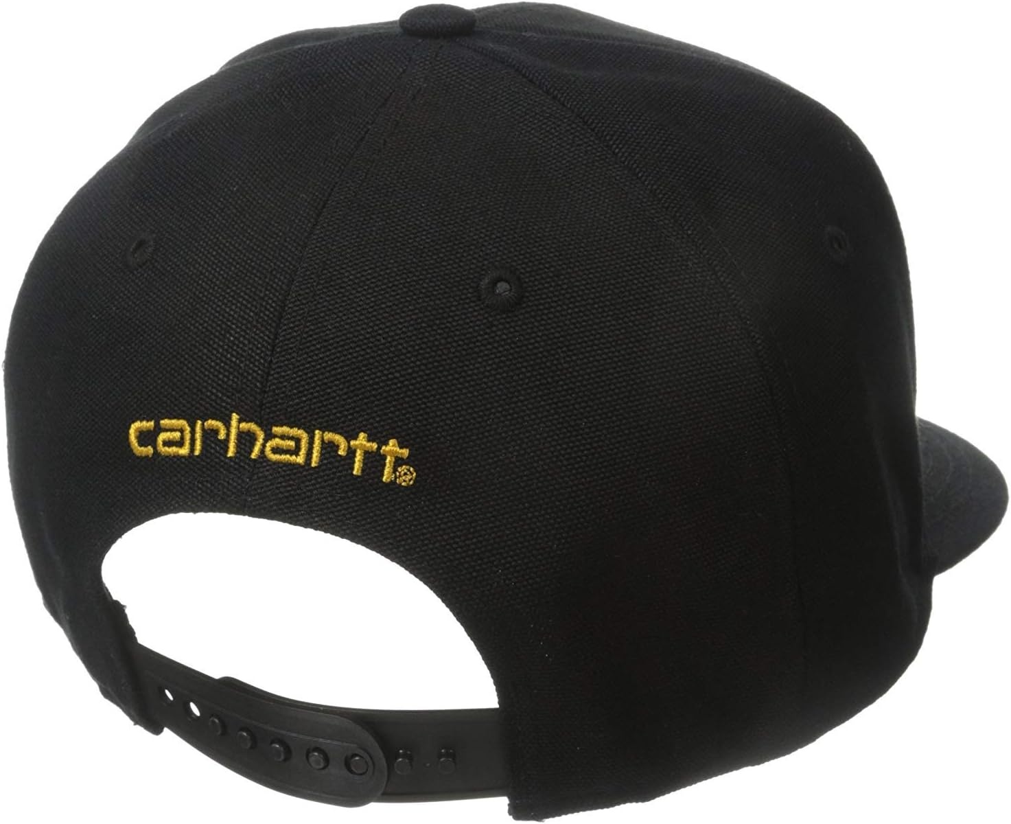 image:imageCarhartt Mens Firm Duck Flat Brim CapBlack