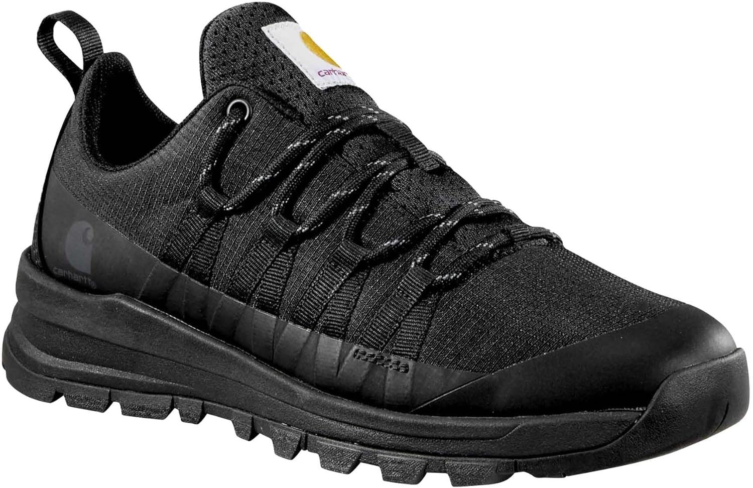 image:imageCarhartt Mens Gilmore Nano Toe Ripstop Low Work Shoes Composite Safety Toe Slip ResistantBlack