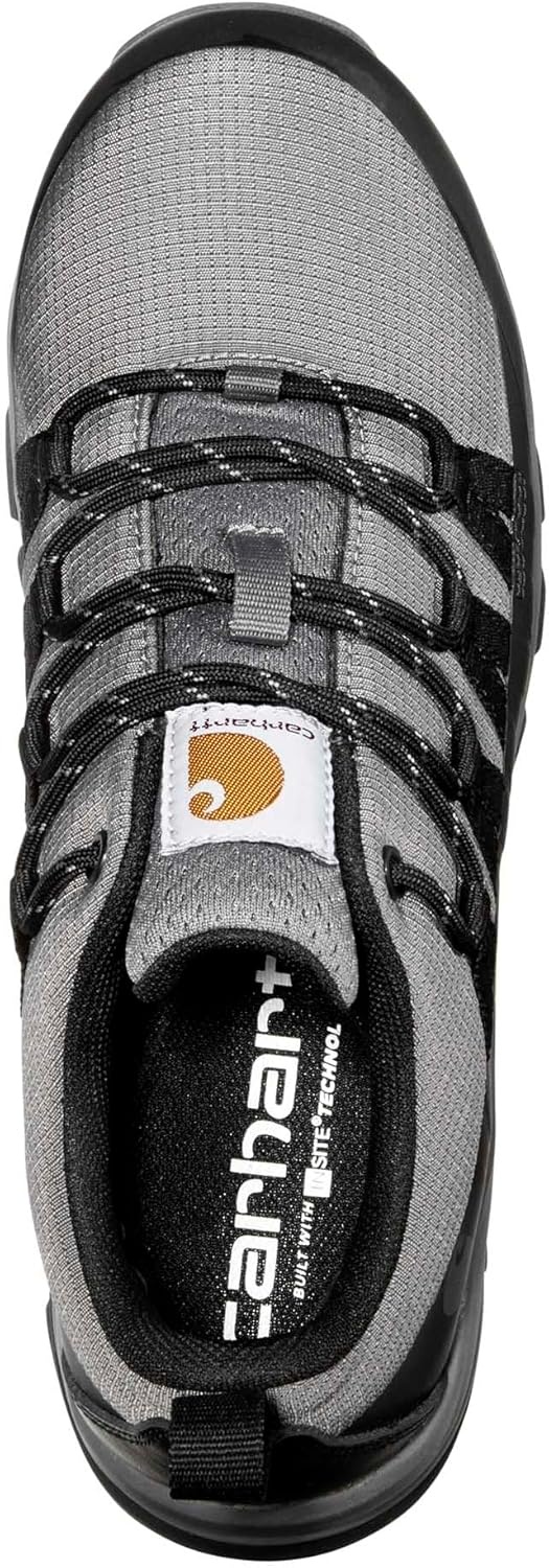 image:imageCarhartt Mens Gilmore Nano Toe Ripstop Low Work Shoes Composite Safety Toe Slip ResistantGrey