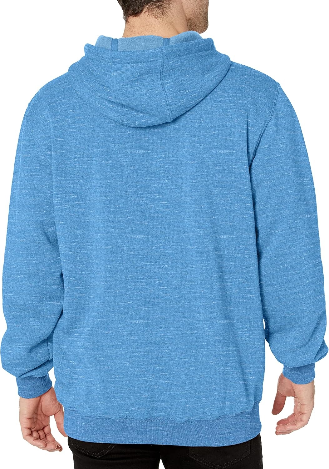 image:imageCarhartt Mens Iconic K288 Logo Sweatshirt CloseoutBlue Lagoon Space Dye