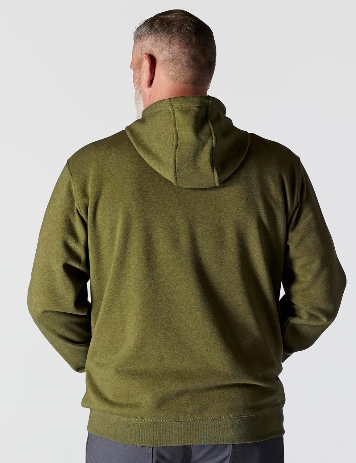 image:imageCarhartt Mens Iconic K288 Logo Sweatshirt CloseoutDark Bronzed Green Heather