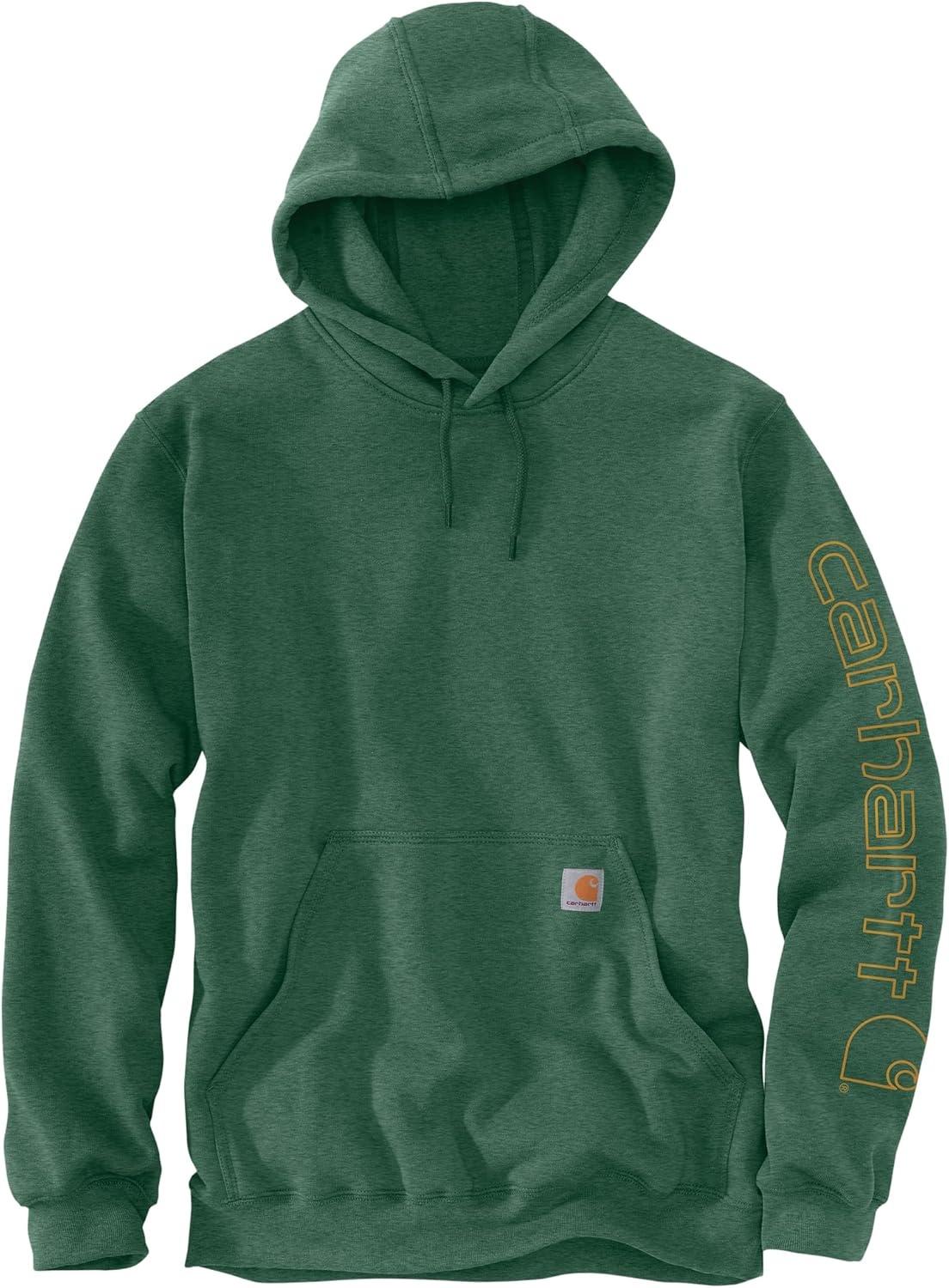 image:imageCarhartt Mens Iconic K288 Logo Sweatshirt CloseoutFrosted Balsam Heather