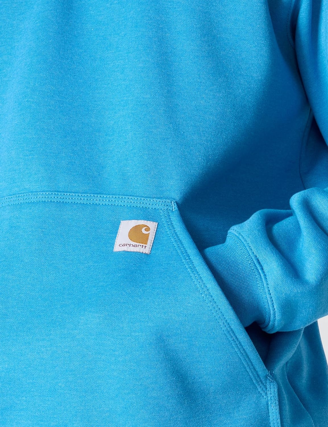 image:imageCarhartt Mens Iconic K288 Logo Sweatshirt CloseoutHorizon Blue Heather
