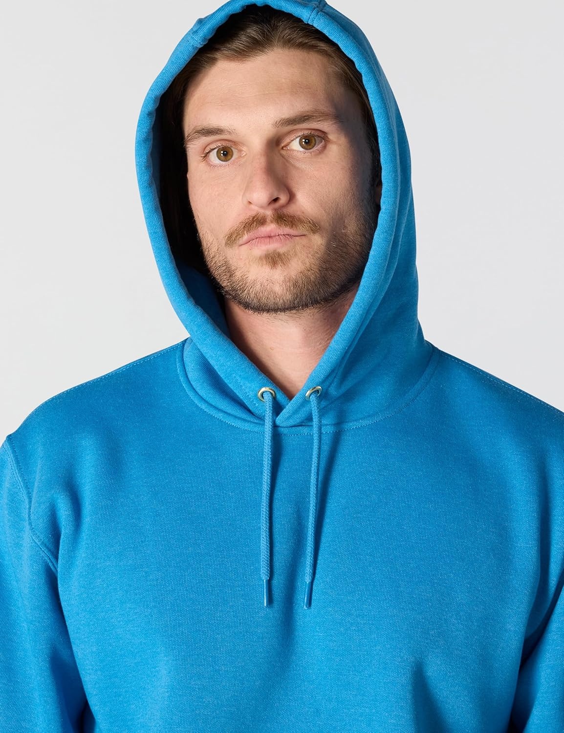 image:imageCarhartt Mens Iconic K288 Logo Sweatshirt CloseoutHorizon Blue Heather