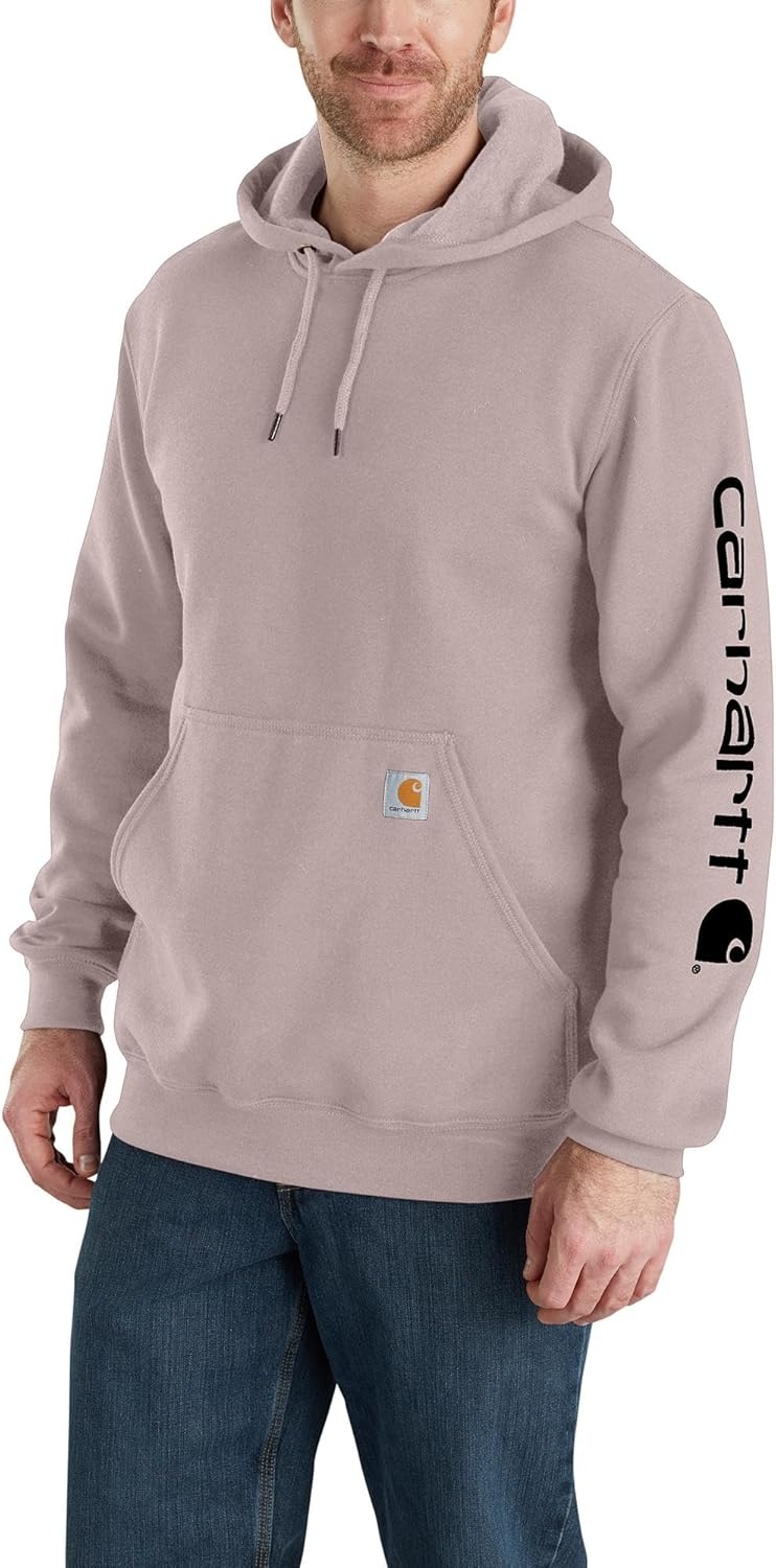 image:imageCarhartt Mens Iconic K288 Logo Sweatshirt CloseoutMink