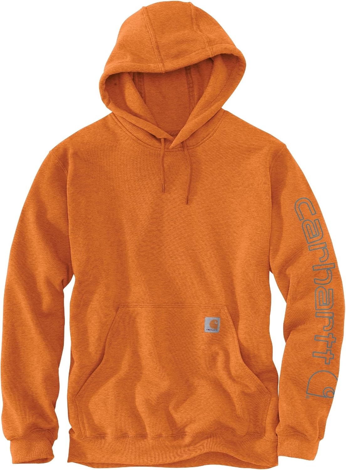 image:imageCarhartt Mens Iconic K288 Logo Sweatshirt CloseoutRust Heather