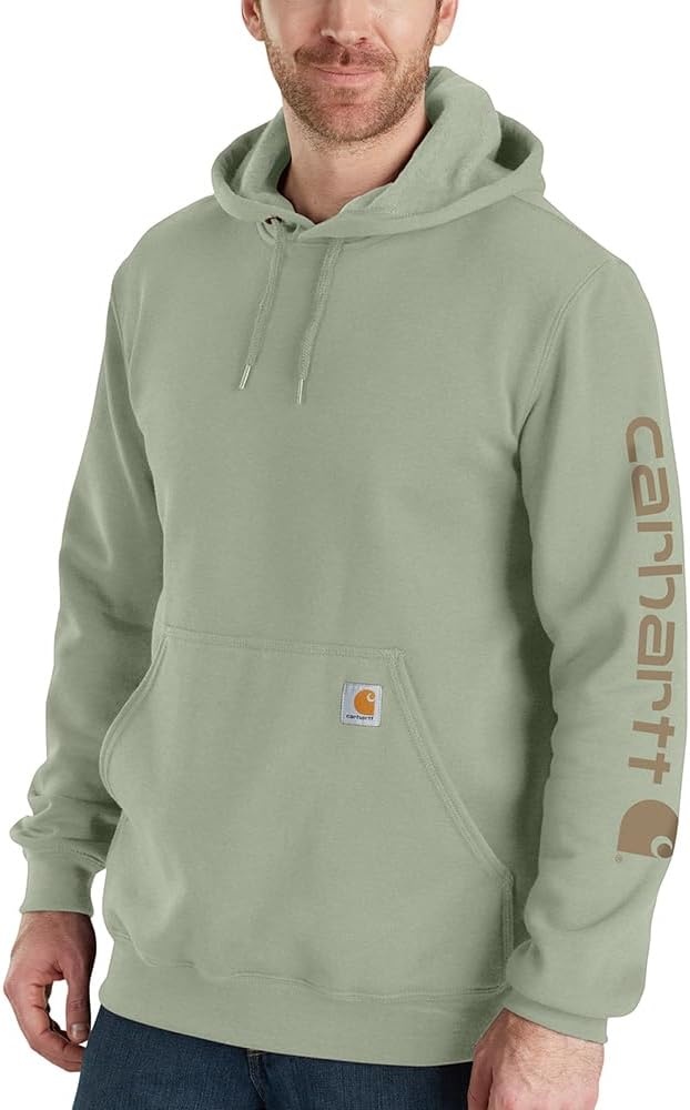 image:imageCarhartt Mens Iconic K288 Logo Sweatshirt CloseoutSage