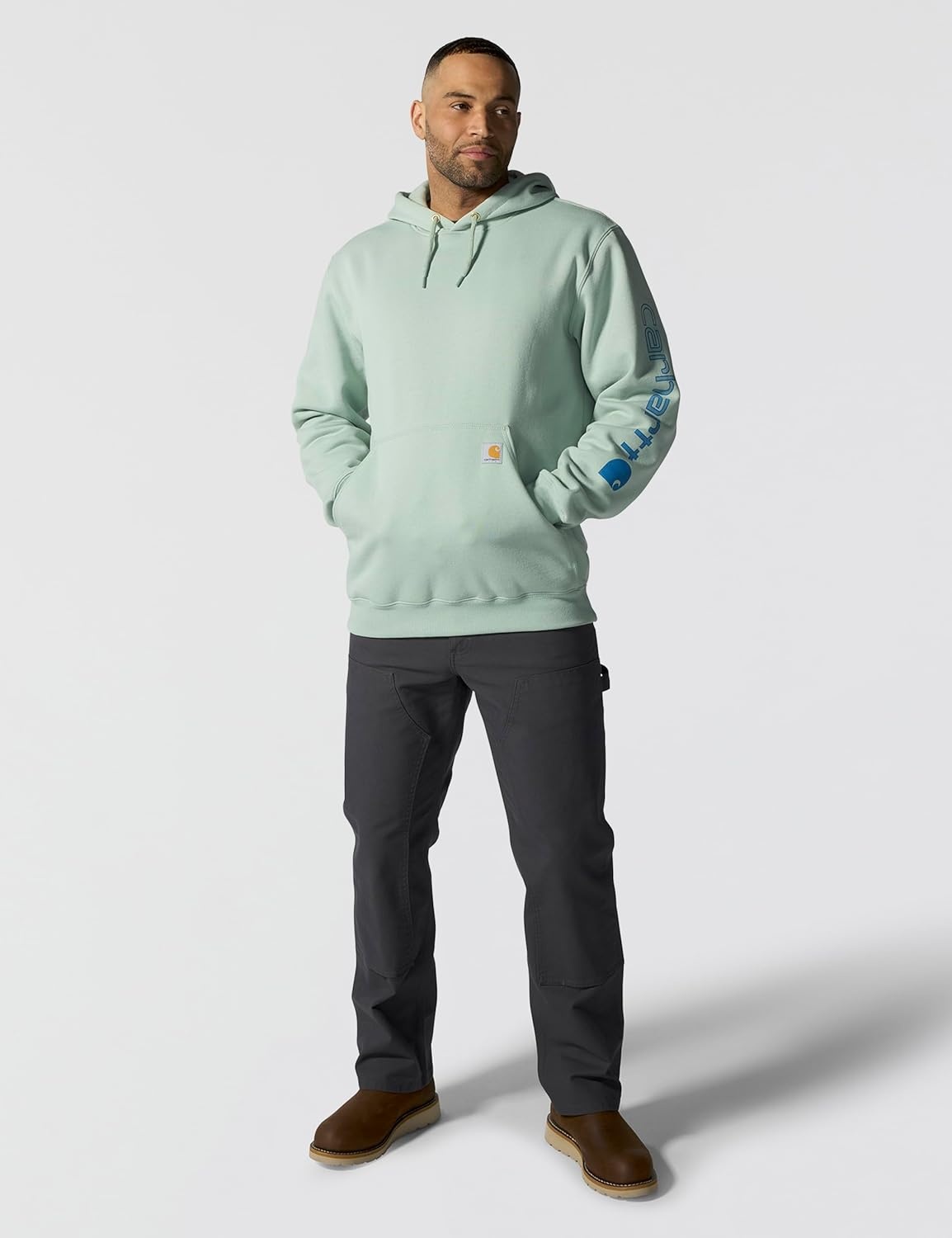 image:imageCarhartt Mens Iconic K288 Logo Sweatshirt CloseoutSeabrook