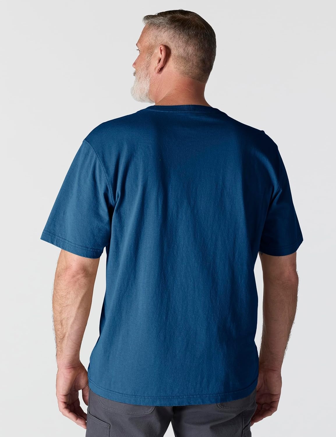 image:imageCarhartt Mens Iconic K87 Pocket TShirt CloseoutHorizon Blue