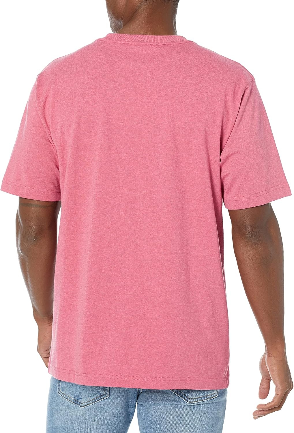 image:imageCarhartt Mens Iconic K87 Pocket TShirt CloseoutRosewood Heather