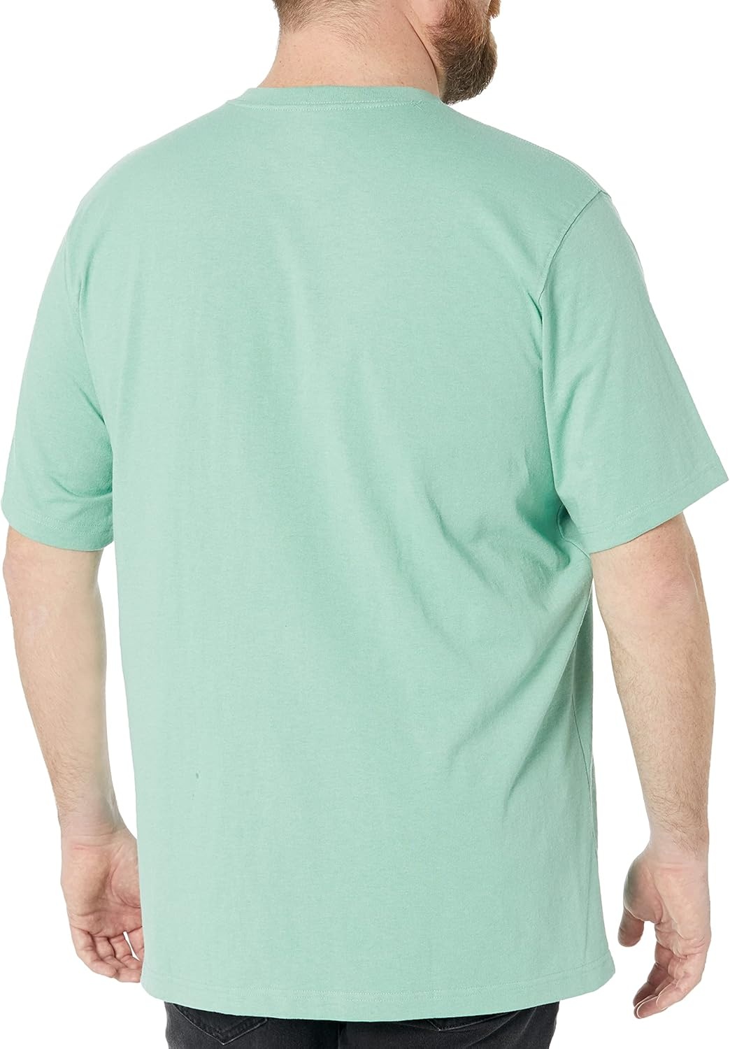 image:imageCarhartt Mens Iconic K87 Pocket TShirt CloseoutSea Green Heather