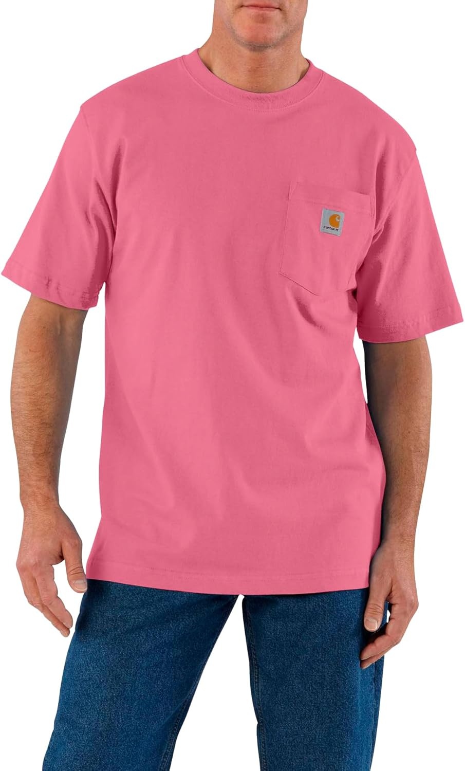 image:imageCarhartt Mens Iconic K87 Pocket TShirt CloseoutWoodrose