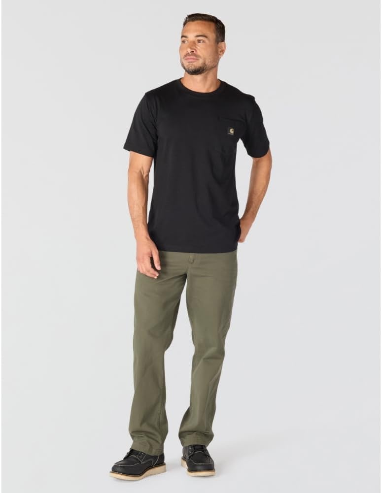image:imageCarhartt Mens Irvine Relaxed Block Camo TShirtBlack