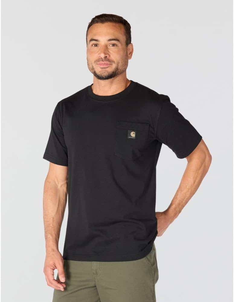 image:imageCarhartt Mens Irvine Relaxed Block Camo TShirtBlack