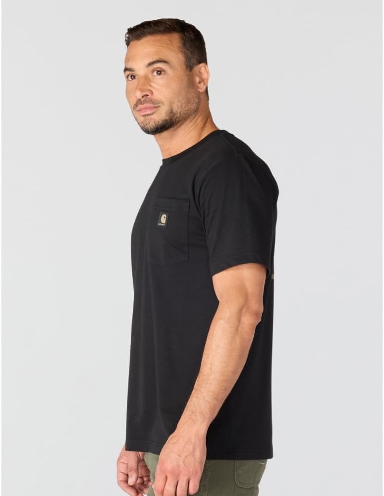image:imageCarhartt Mens Irvine Relaxed Block Camo TShirtBlack