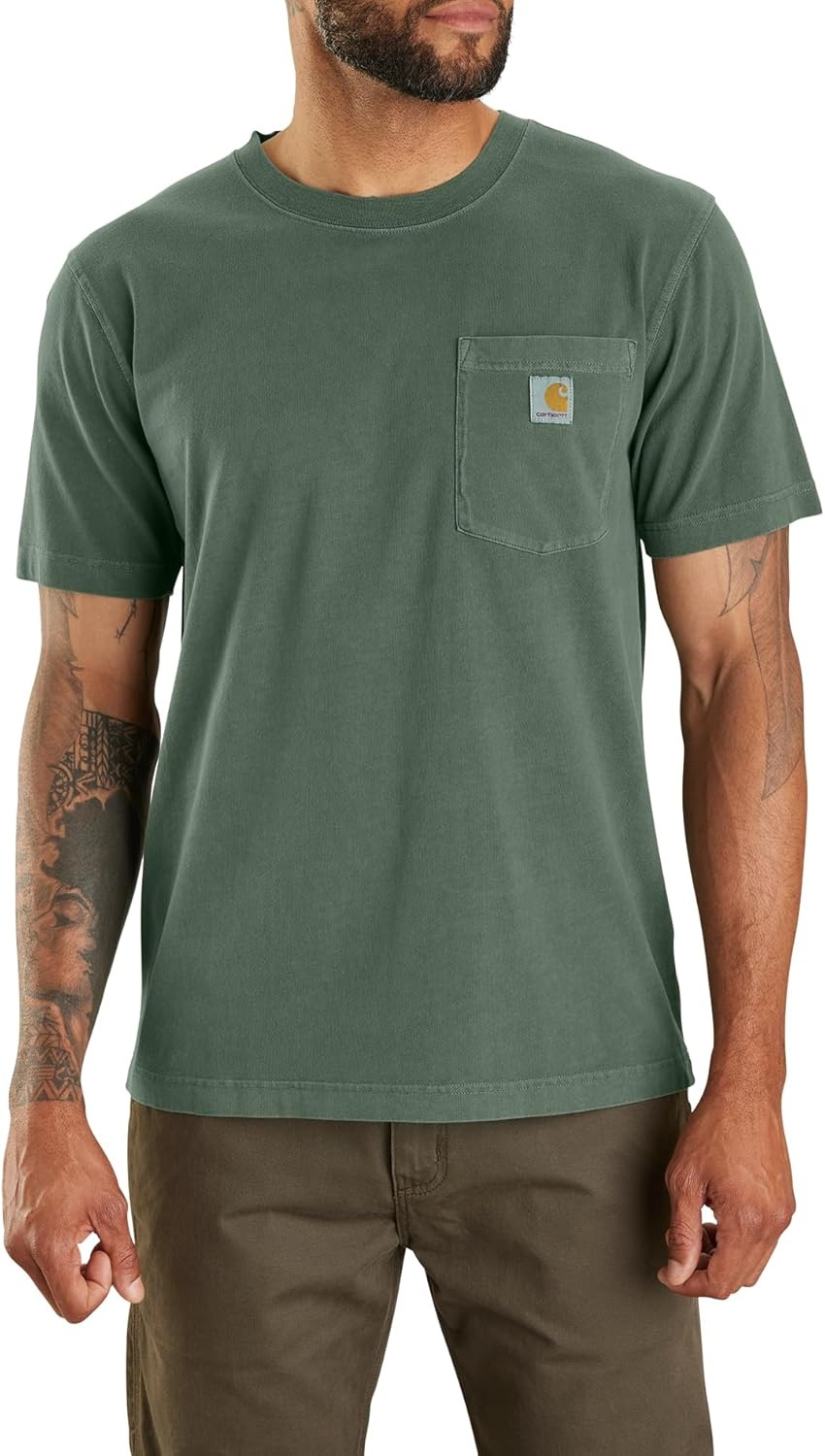 image:imageCarhartt Mens Irvine Relaxed Garment Dyed TShirtMountain View